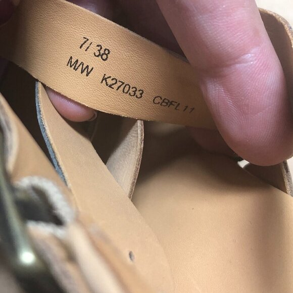 KORK-EASE Sandals Women's Size 7 Red Blue Hailey Wedge Platform K27033 - Picture 8 of 12